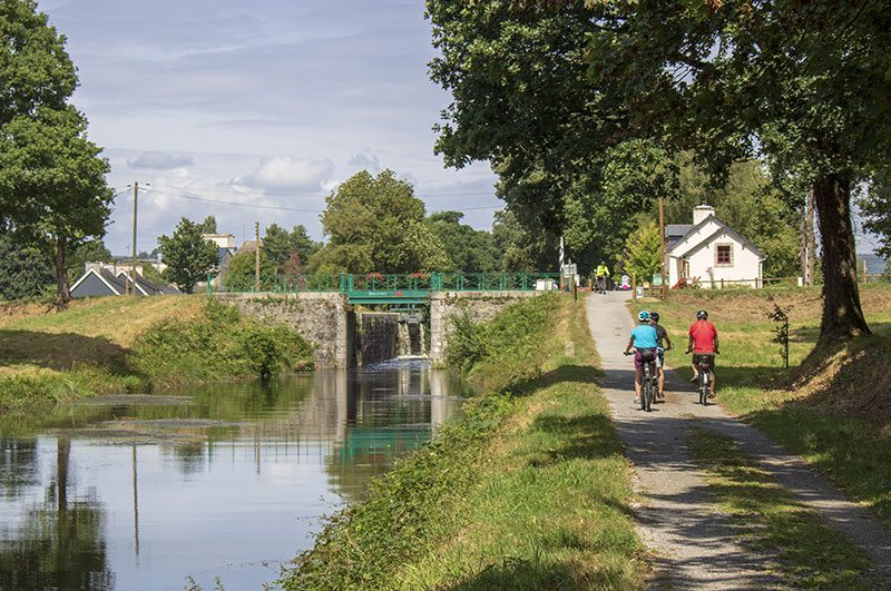 Radfahren am Kanal